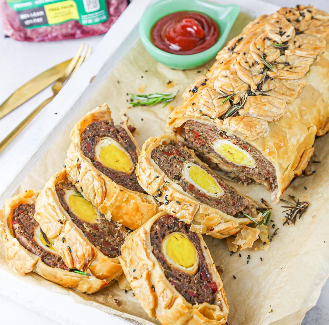 Stuffed Meatloaf Roll