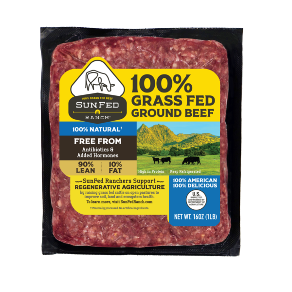 Natural Ground Beef 90/10 - Packaging Front