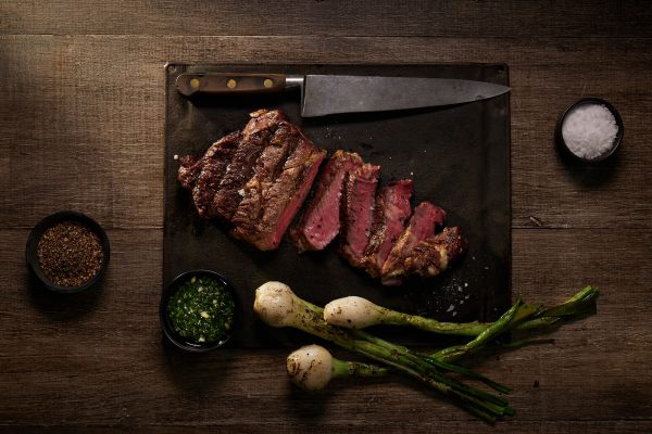 Steak on Cutting Board