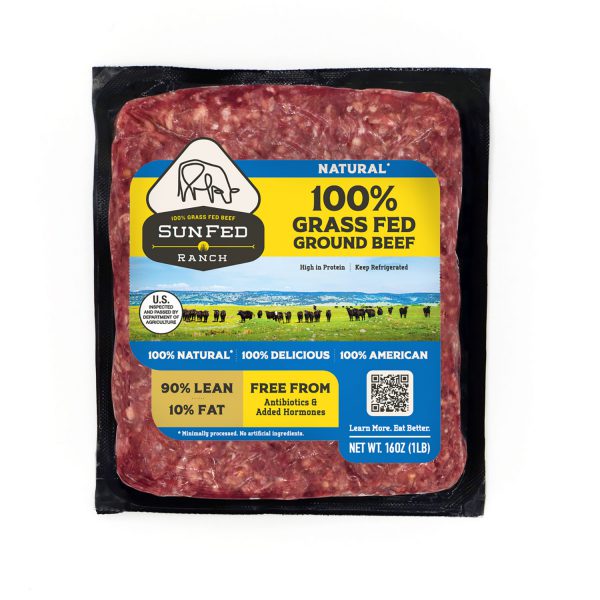 Natural Ground Beef 90/10 - Packaging Front
