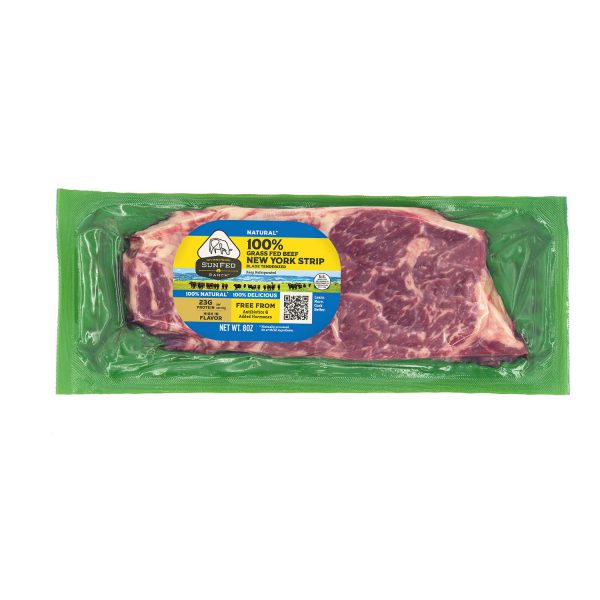Natural NY Striploin Steak - Packaging Front