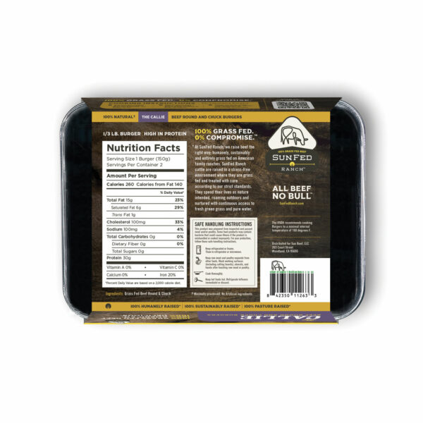 The Callie - Packaging Back