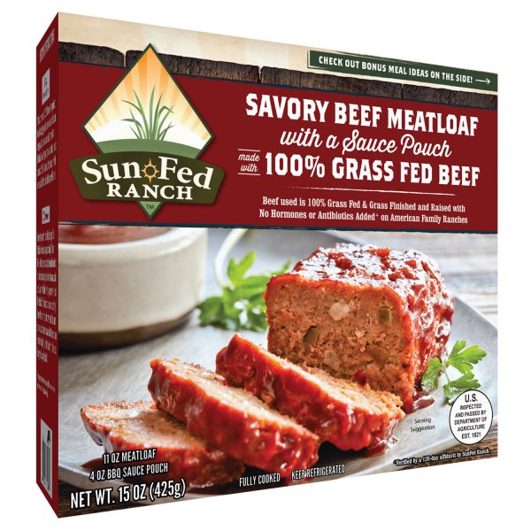 Savory Beef Meatloaf - Packaging Front