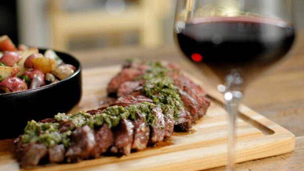 Chimichurri-Marinated Hanger Steak Recipe