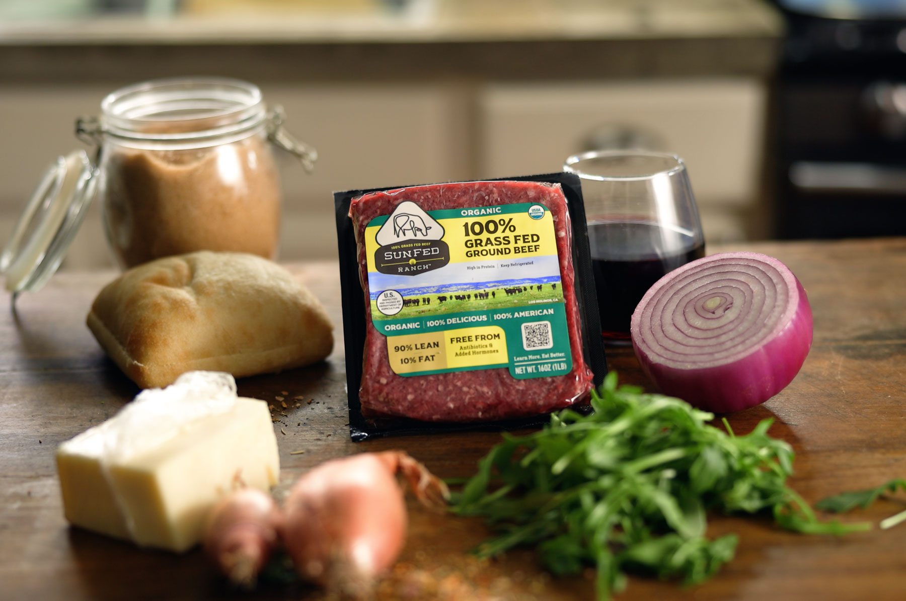 Napa Cabernet Burger Ingredients