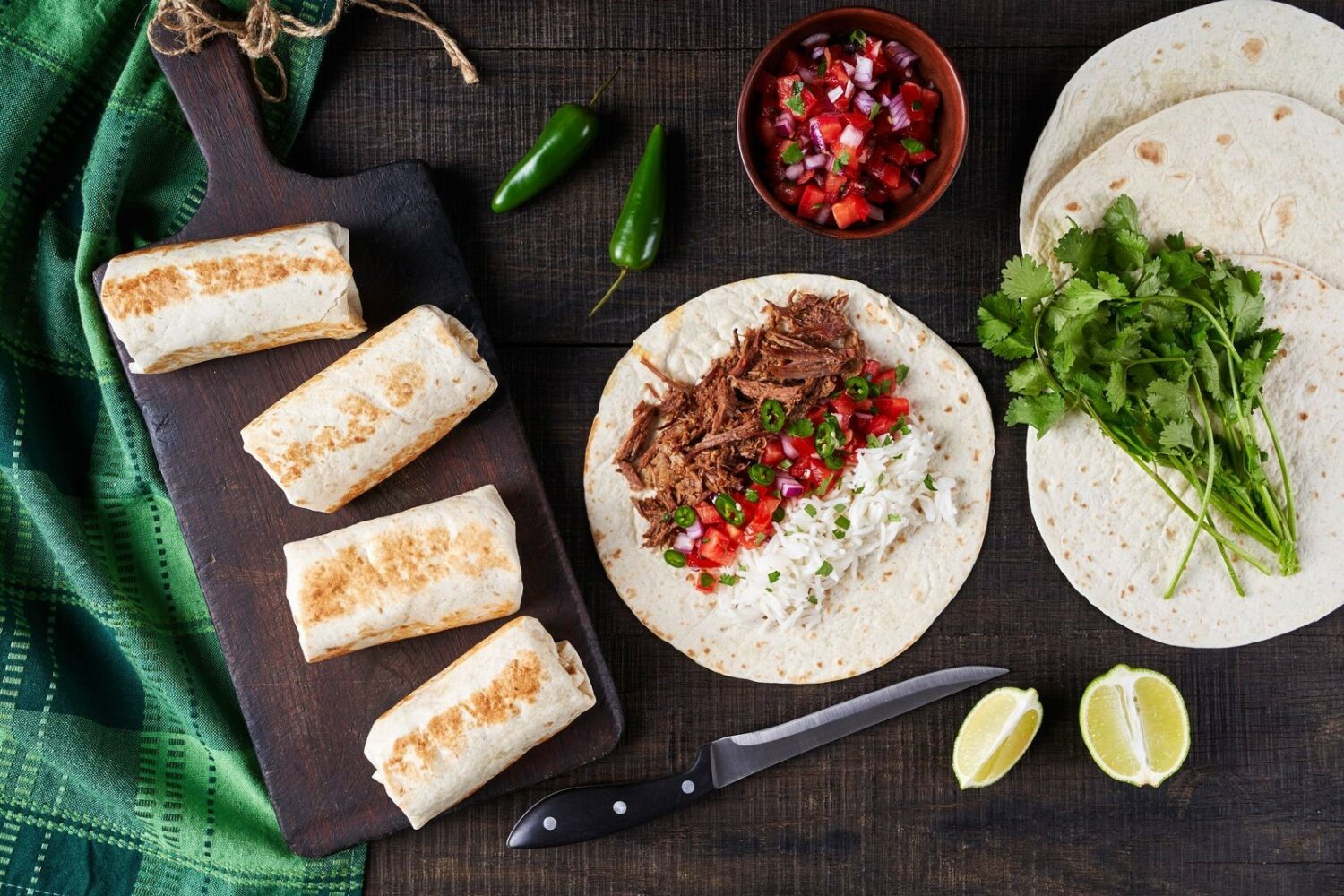 SunFed Shredded Beef Burritos